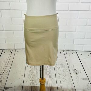10/$25🦋 Vintage Durian Tan Mini Skirt - Size Medium